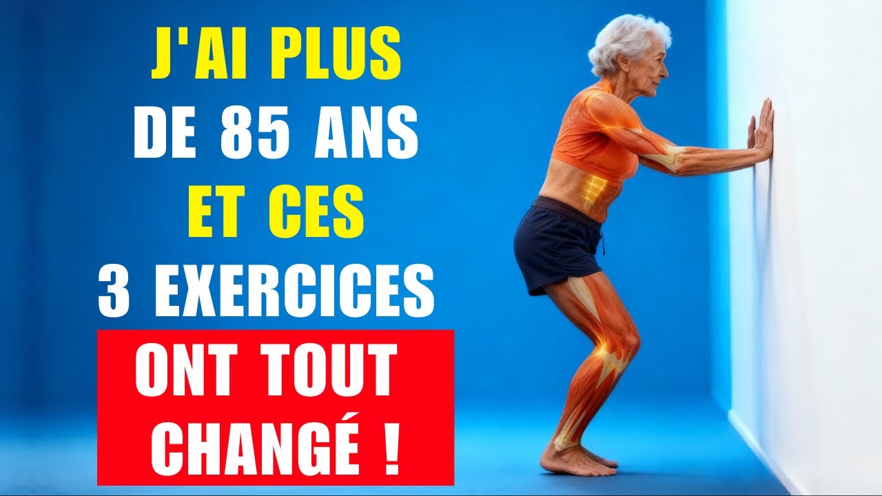 Après 60 Ans, Ces 3 Exercices Font Ce Que la Marche Ne Fera Jamais