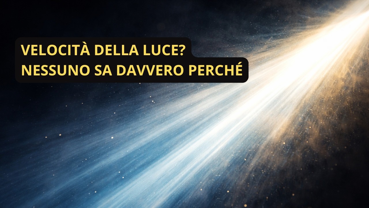 La velocità della luce è costante, ma nessuno sa davvero perché