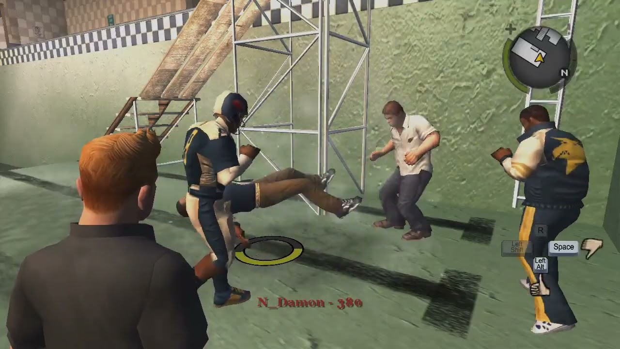 Bully SE: Russell (FBS+) vs. 5 Damons (800 HP)
