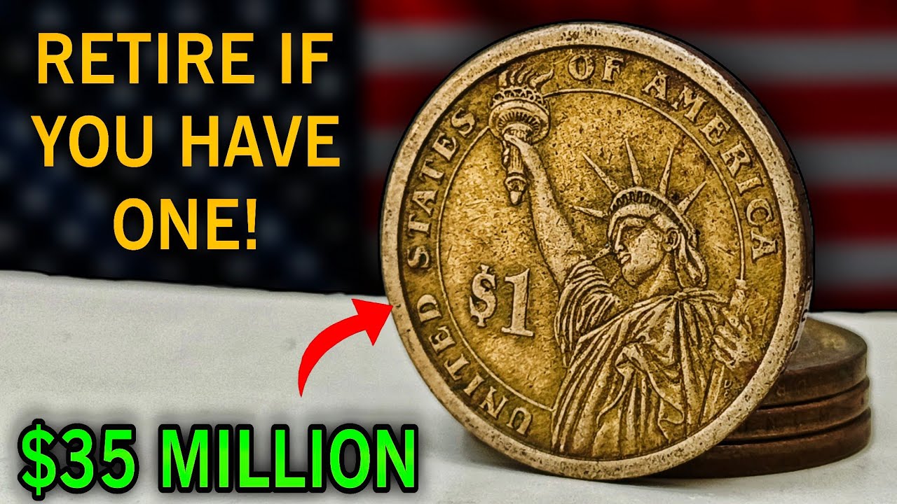 This $1 Coin Could Make You a Millionaire Overnight &ndash; The Hidden Fortune U.S. Presidential Coins!