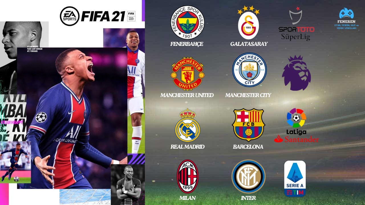 FIFA 21 Fenerbahçe-Galatasaray | Manchester United-Man. City | Real Madrid-Barcelona | Milan-Inter