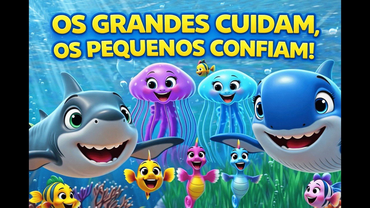 Os grandes cuidam, os pequenos confiam!