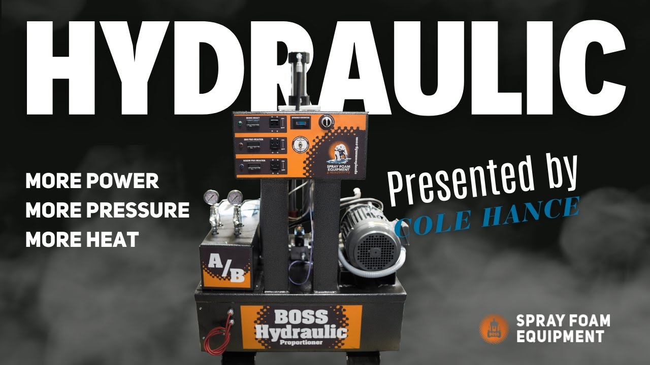 Hydraulic Spray Foam Machine Overview | Spray Foam Equipment and Manufacturing