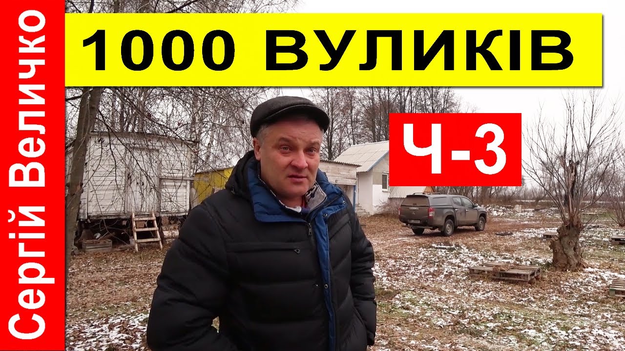 Сергій Величко ✅ 1000 Бджолосімей 🐝 Ч-3