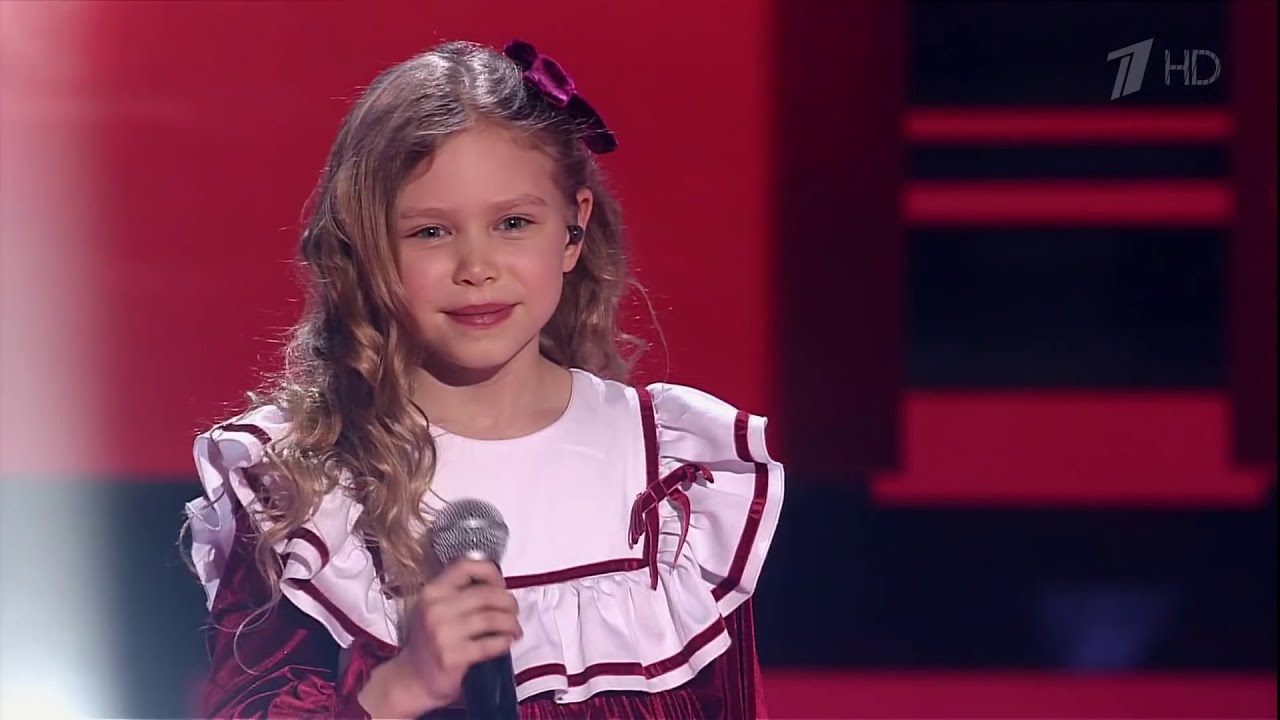 Полина Данильченко. &laquo;Bim bam toi&raquo; - Слепые прослушивания - Голос.Дети - Сезон 8 The Voice Kids RU