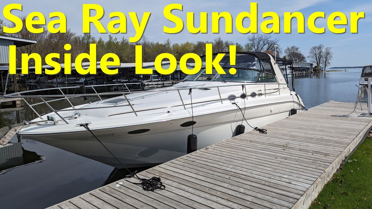 1998 Sea Ray 370 Sundancer Walk-Through With Full Specs