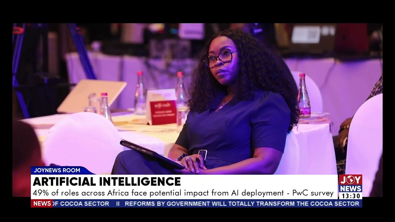 AI: 49% of roles across Africa face potential impact from AI deployment - PwC survey.