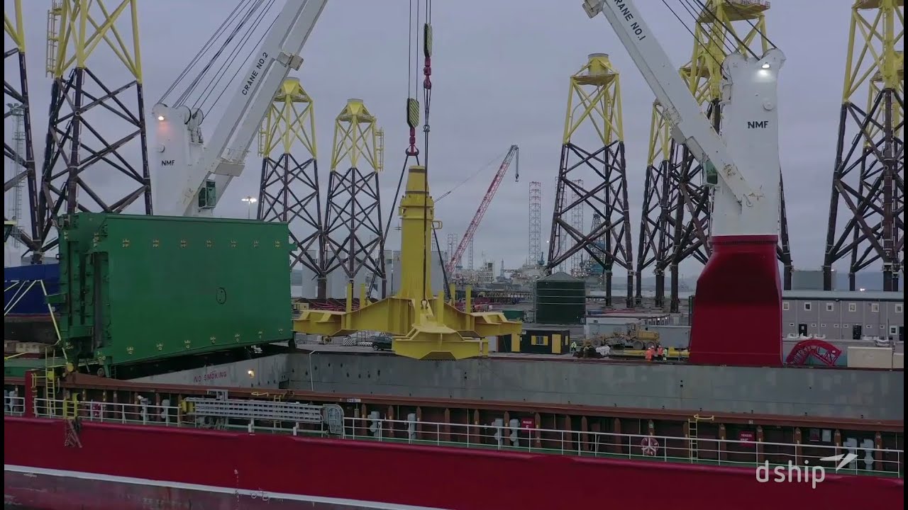 dship Carriers | Delivery of Tidal Turbine and Main Foundation from UK to Japan