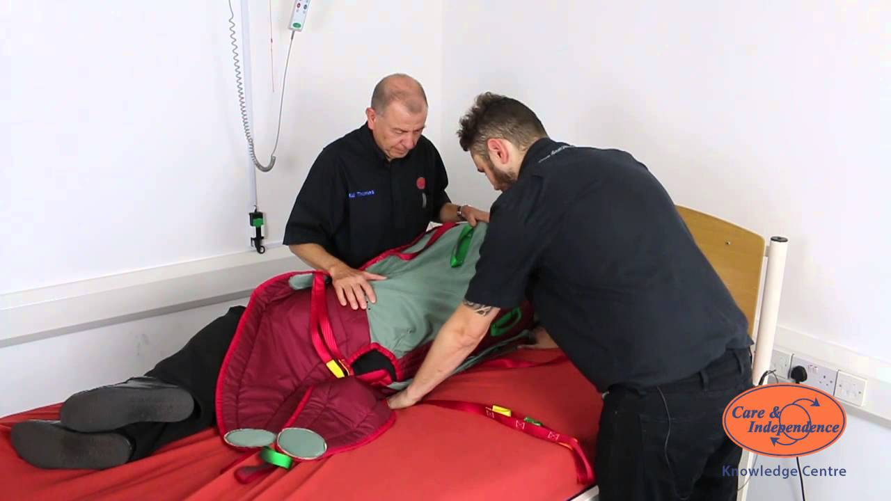 Sling Fitting - On a Bed