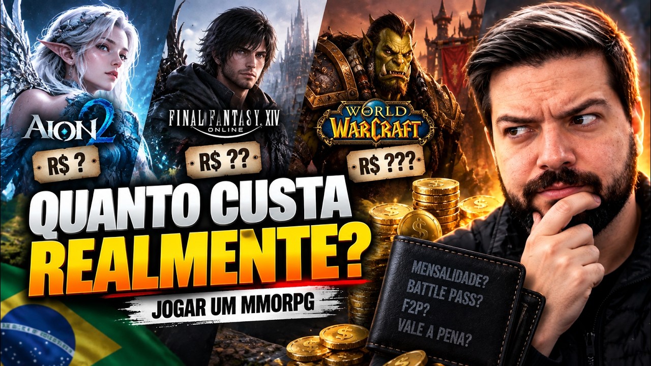 O PROBLEMA DOS PRE&Ccedil;OS DOS MMORPGs NO BRASIL