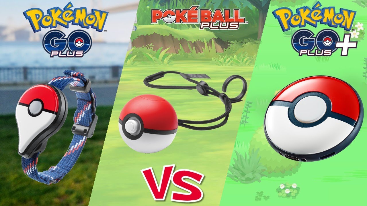 Pokémon GO Plus, PokéBall Plus, Pokémon GO Plus + — в чем разница?