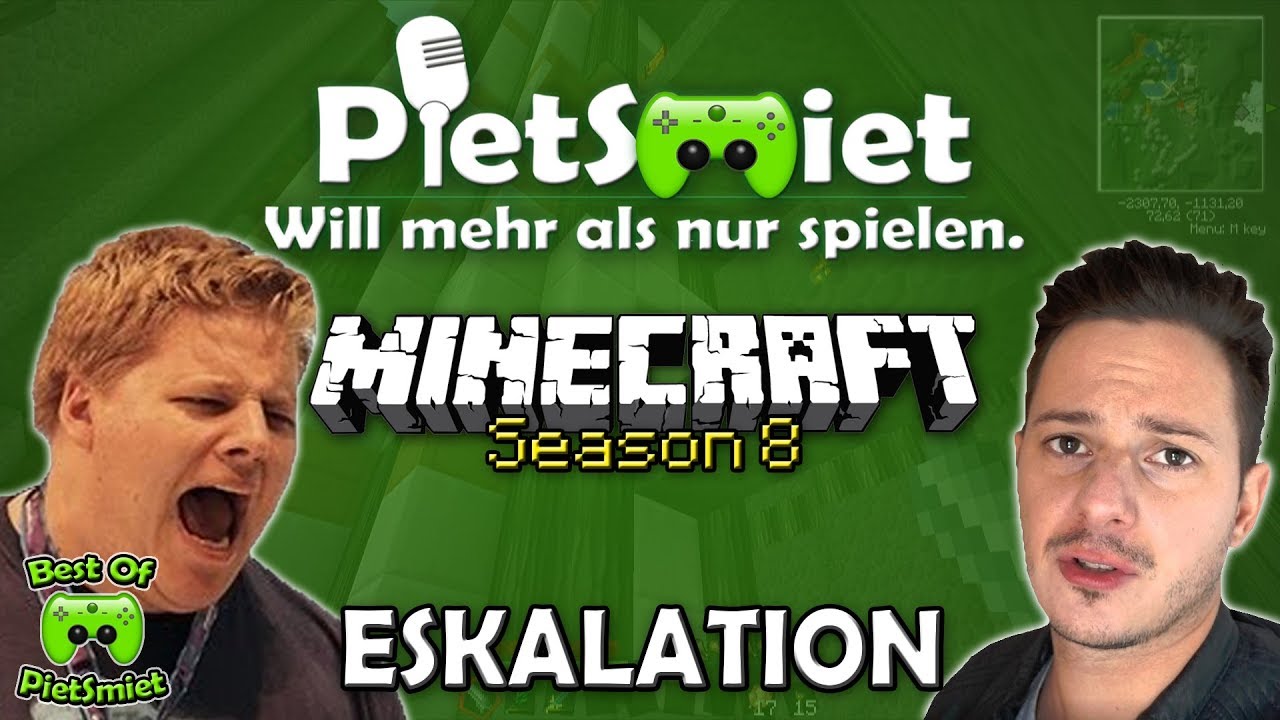 Best Of PietSmiet 🎮 Minecraft Season 8 ┊ ESKALATION