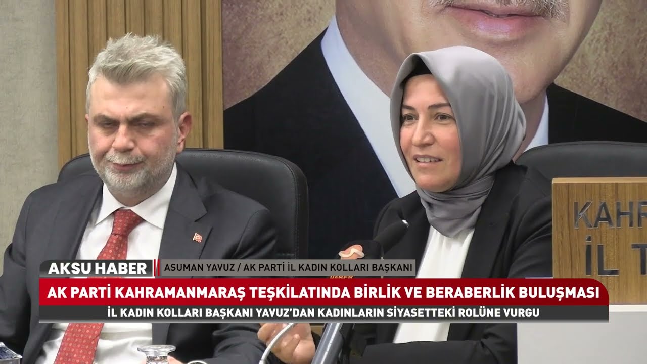 AK Parti Kahramanmaraş’ta Geniş Katılımlı Toplantı! Dr. İrfan Karatutlu Partiye Katıldı
