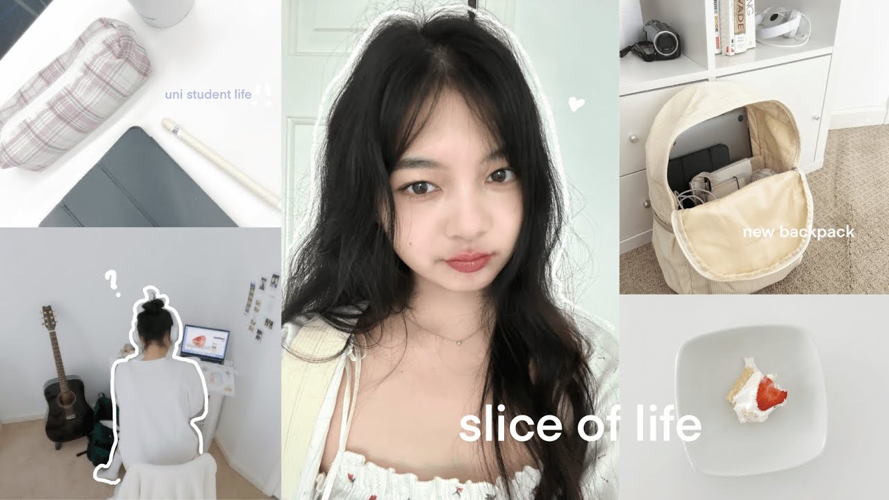 Slice of Life: First Week of Uni Classes, Study with Me, Student Tips & What's in my Backpack