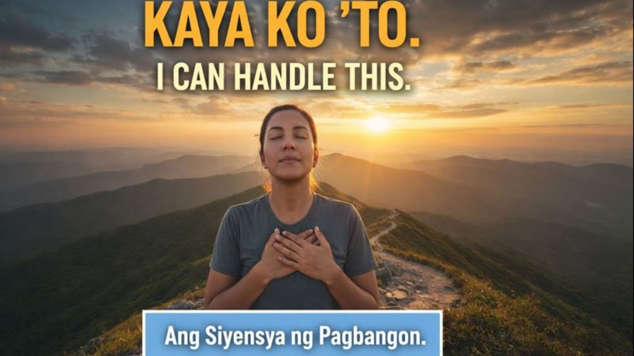 Ang Tatlong Salita na Magpapabago ng Iyong Buhay -“KAYA KO ‘TO
