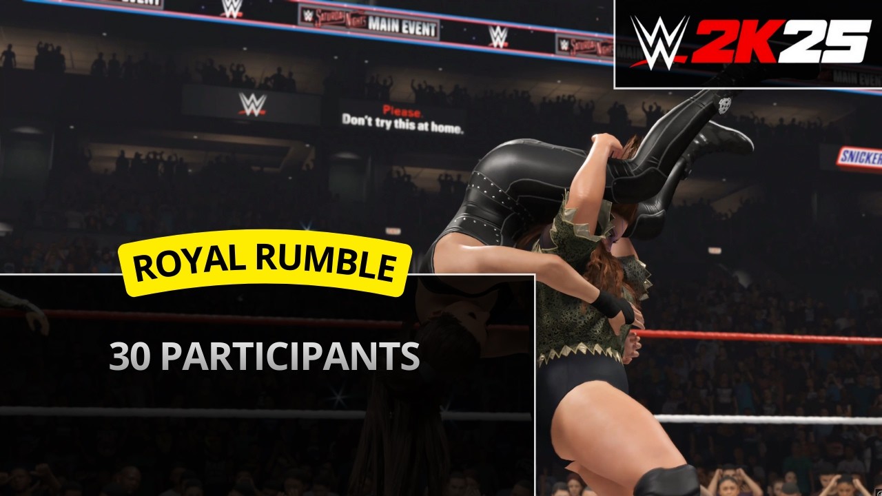 WWE 2K25 – 30-Man Royal Rumble Match (#26)
