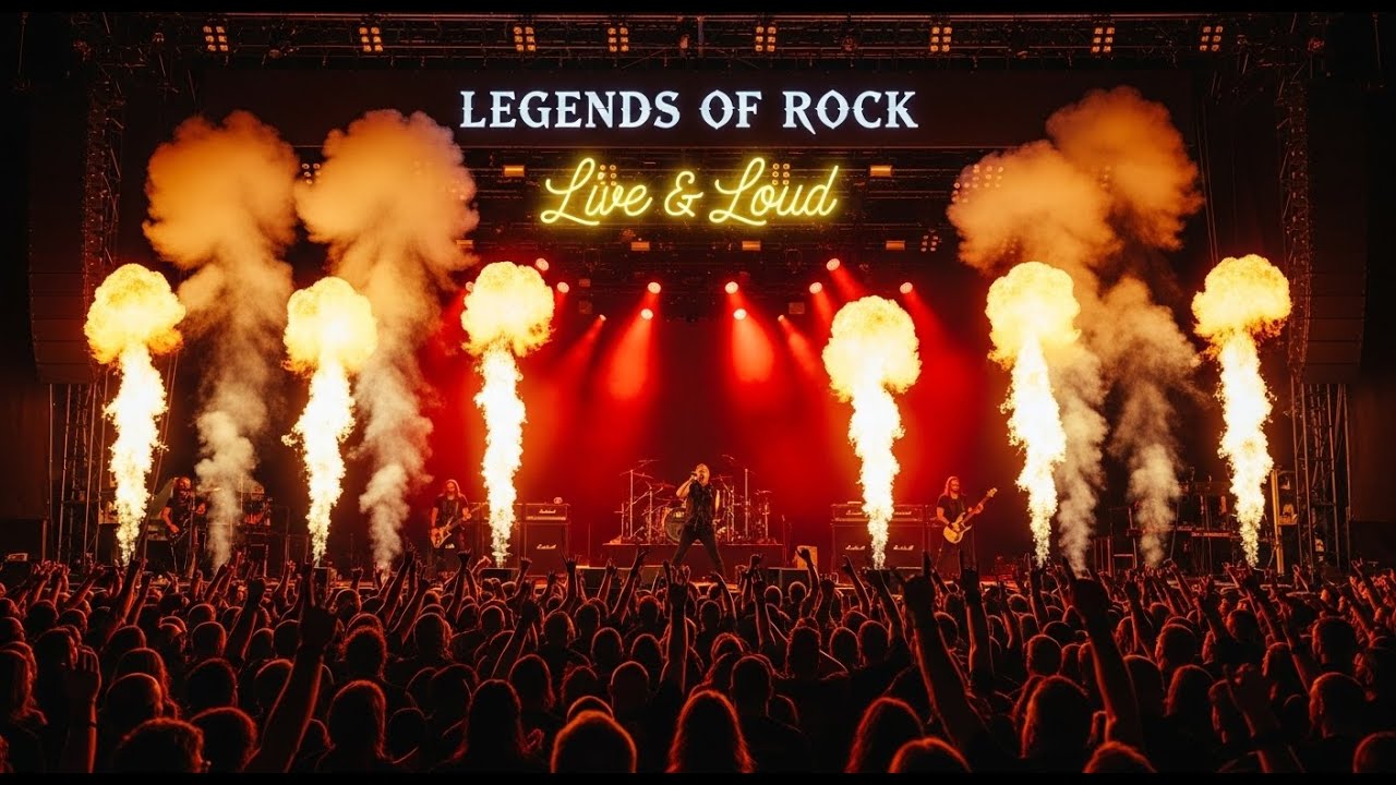 Epic Rock Ballads Legendary Classic Rock Collection Hard Rock Anthems and Heavy Metal Playlist