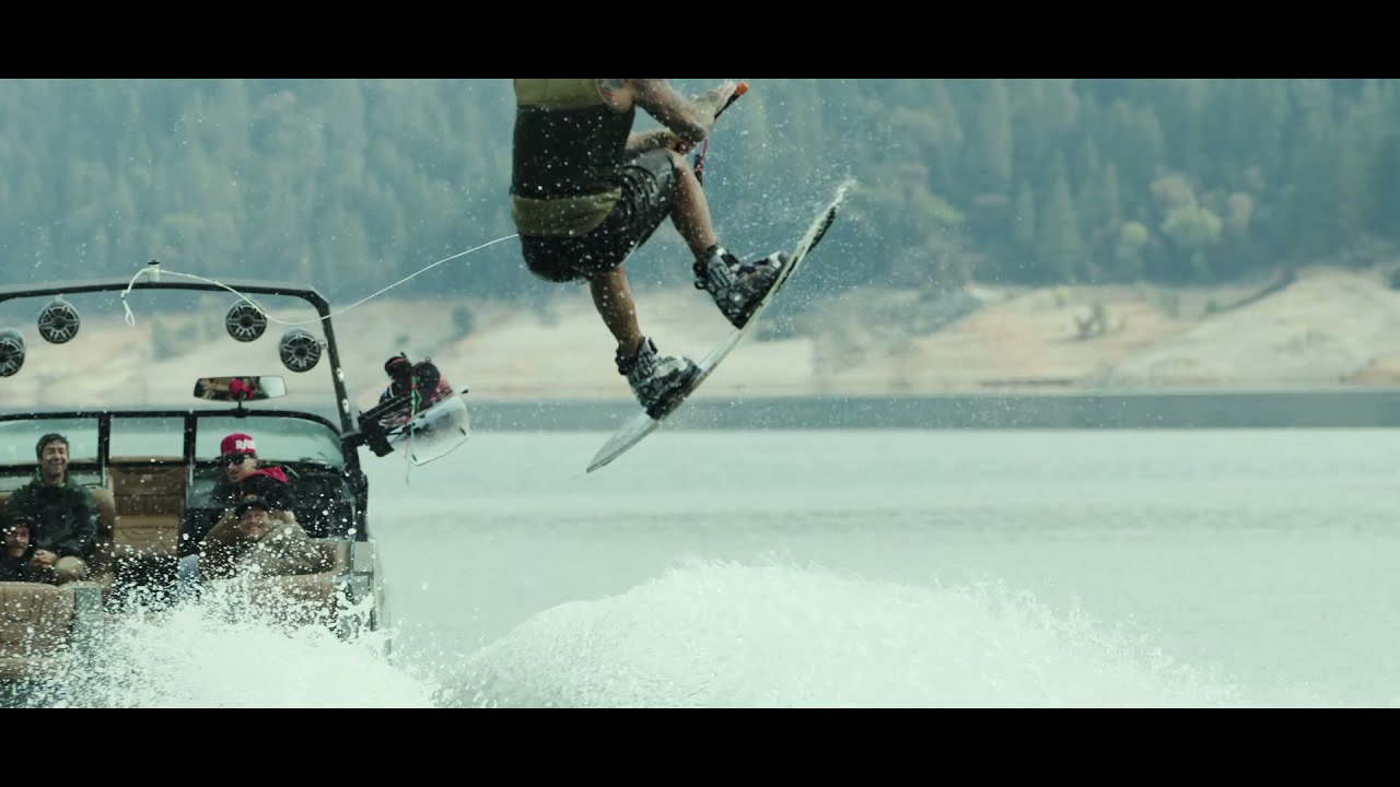Wakeboarding Behind The Alpha 24 TOMCAT