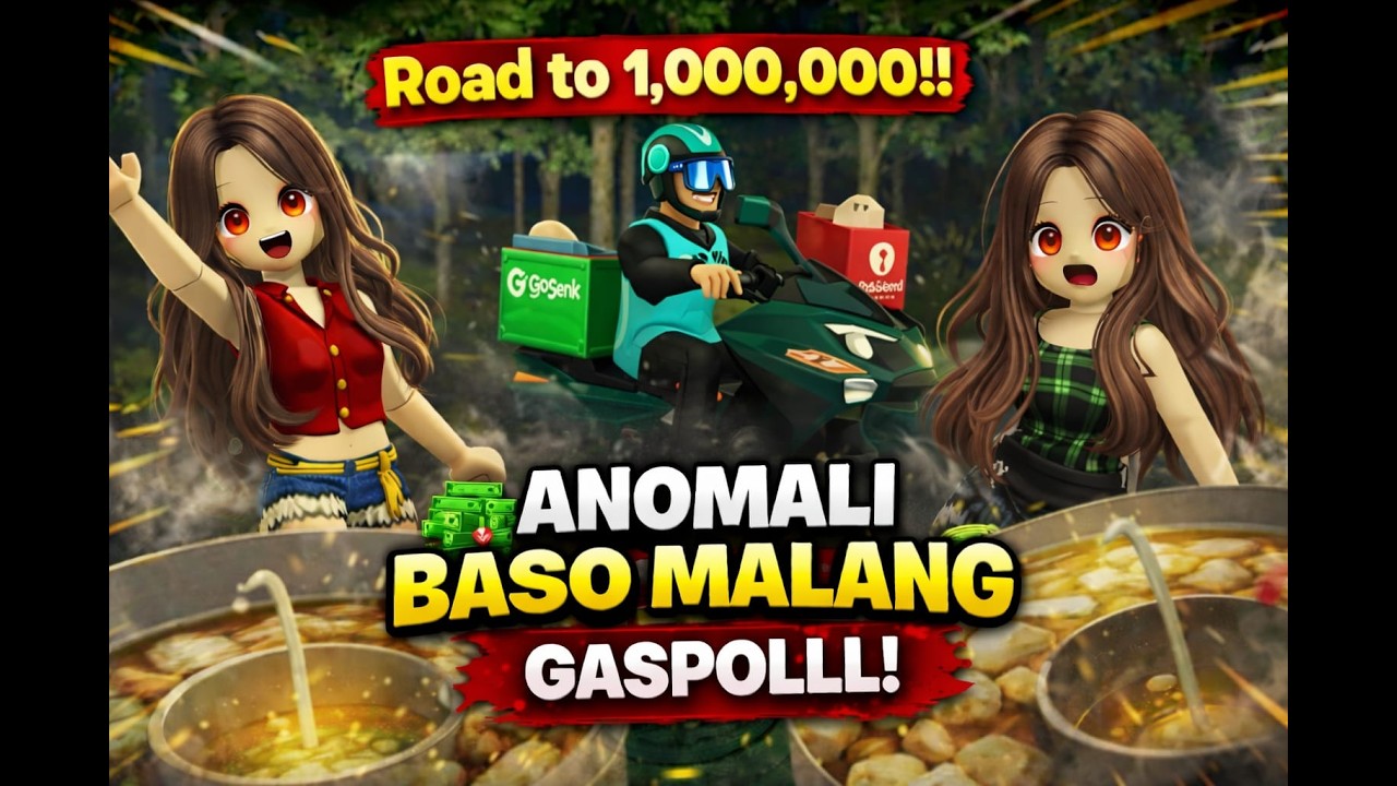 Anomali Baso Malang Roblox | Road to 1.000.000 Gaspol!🔥