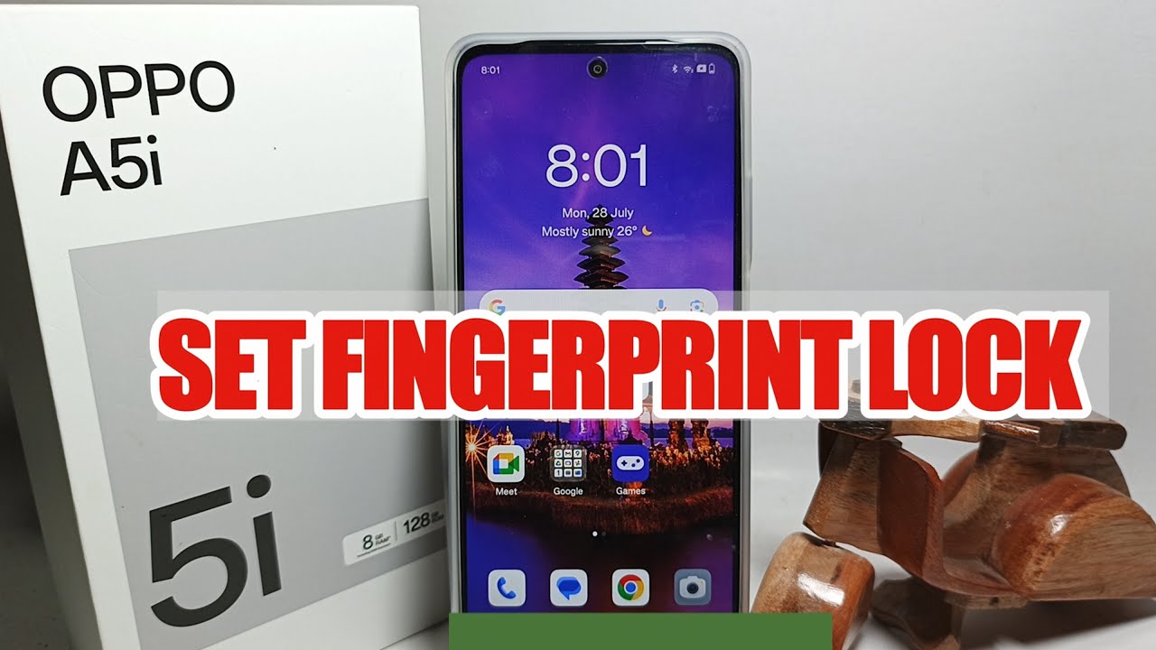 How To Set Fingerprint Lock On Oppo A5i