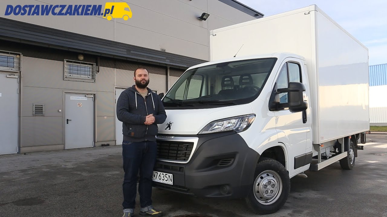 Test Peugeot Boxer 2.2 HDi 130 KM - kontener z windą