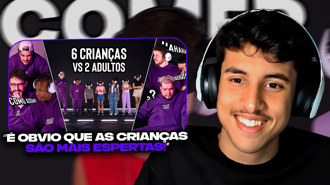 RENATO REAGE: 6 CRIANÇAS VS 2 ADULTOS | AQUELES CARAS