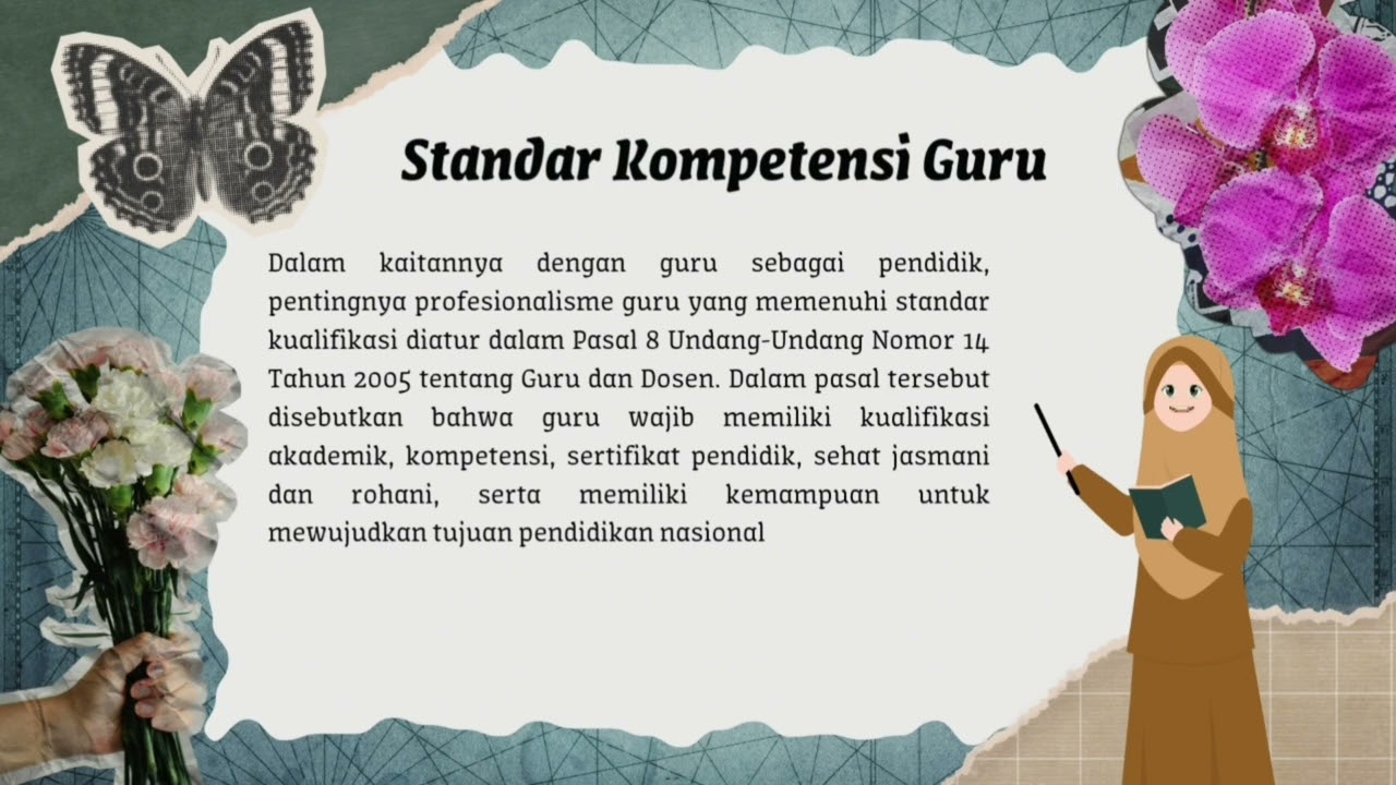 Vidio Pembelajaran | Hakikat Kualifikasi dan Kompetensi Guru | PMT 4C 