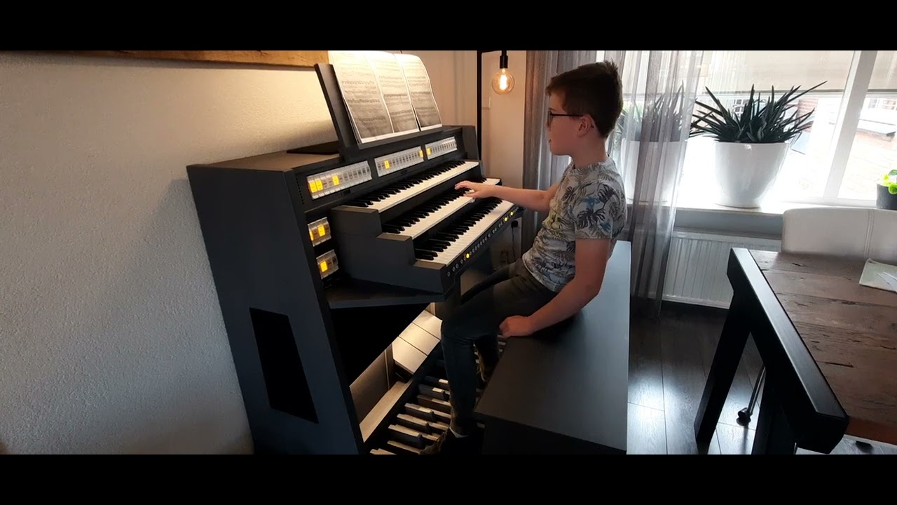 •Luc Budding• Koraal uit Cantate BWV 22                              