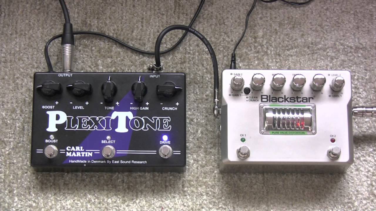 Blackstar HT Dual Vs Carl Martin Plexitone Distortion Pedal Shootout