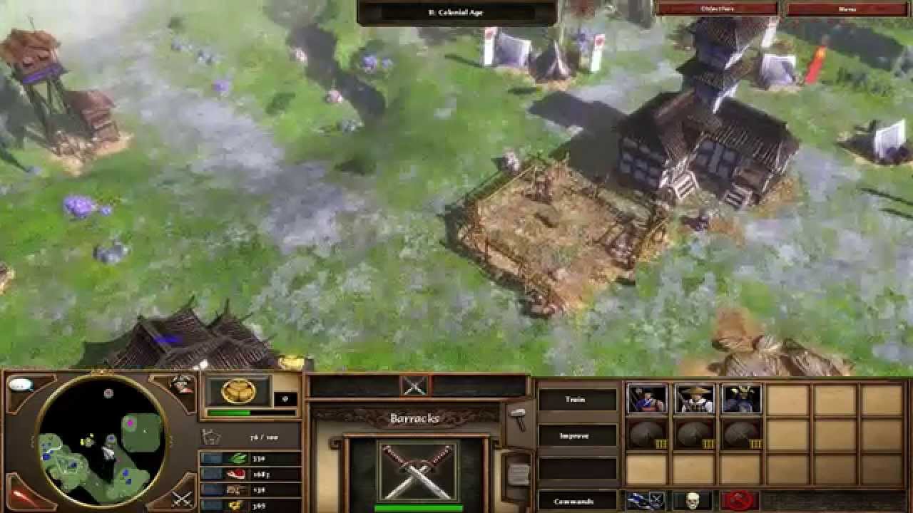 Age of Empires 3 Asian Dynasties - Japan - Mission 5 - The Battle of Sekigahara