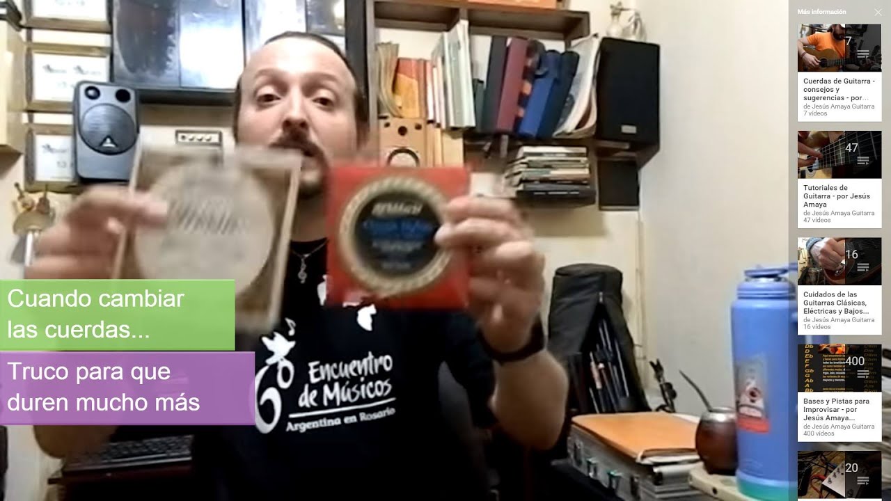 Elegir Cuerdas de Guitarra - por Jesús Amaya...