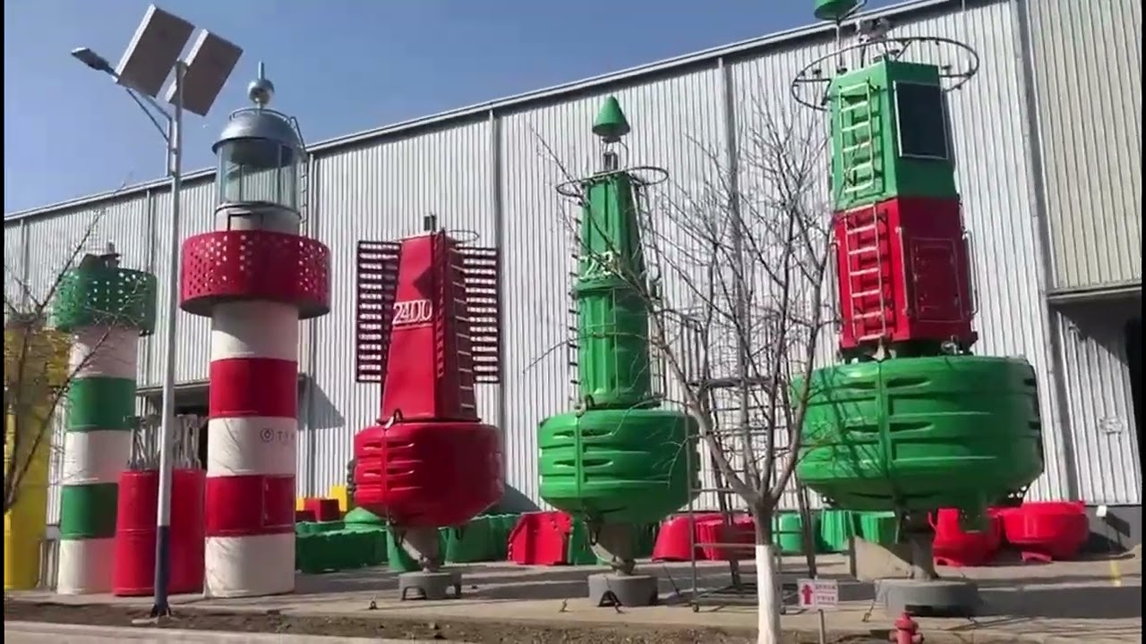 China best Steel Navigation buoy polyethylene buoy ocean buoy factory in 2022