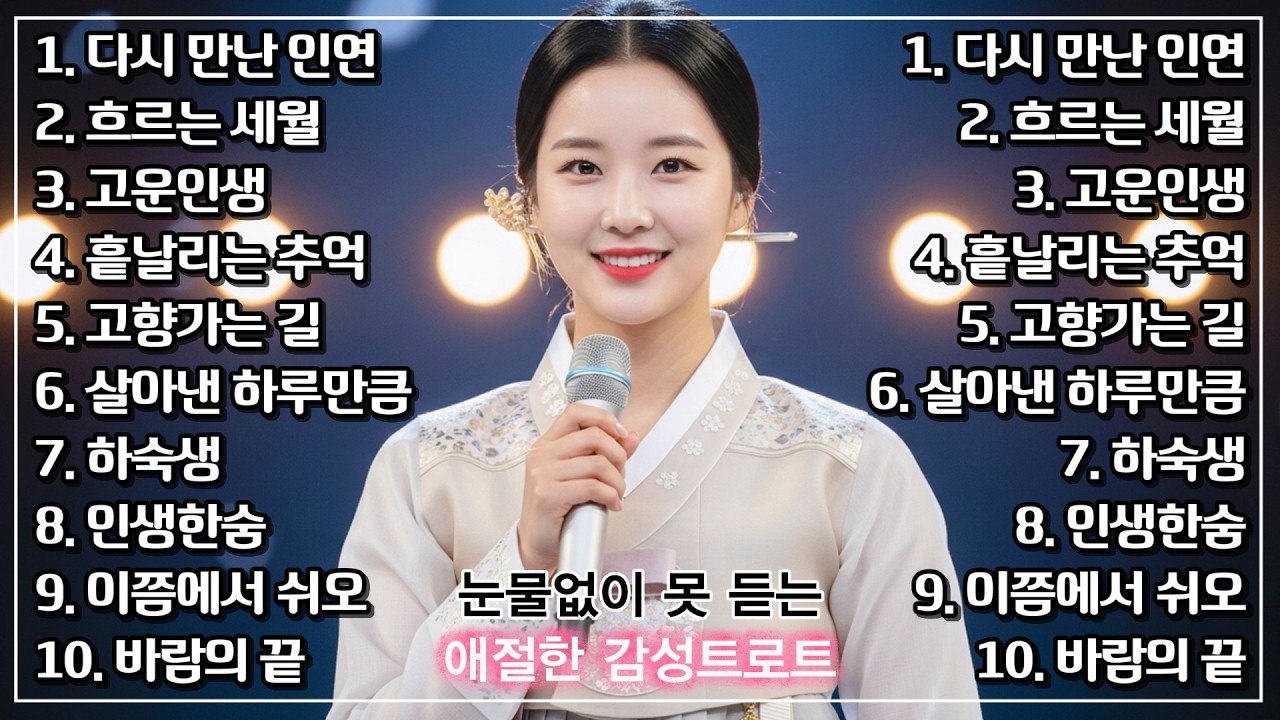 와.. 귀가 호강하는 명품 목소리, 지친 마음을 위로하는 그때 그 시절 트로트 메들리 | 루 종일 듣기 좋은 노래 모음 | 애절한 감성 트로트 옛노래 뽕짝 명곡 모음