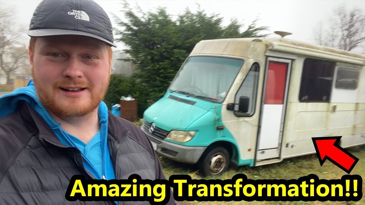 Green to Clean!! Amazing campervan cleaning transformation!!