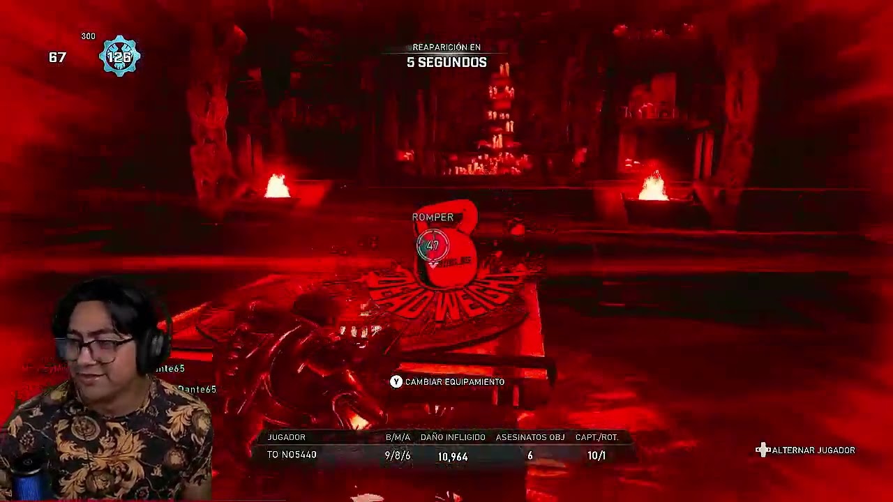 La partida mas intensa que veras de gear 5