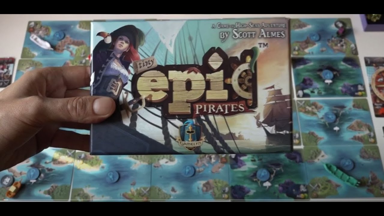 Tiny Epic Pirates + espansione Curse of Amdiak