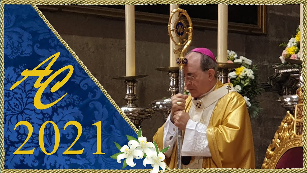 MISA DE ACCIÓN DE GRACIAS - despedida de D  Juan José como Arzobispo de Sevilla - 2021.