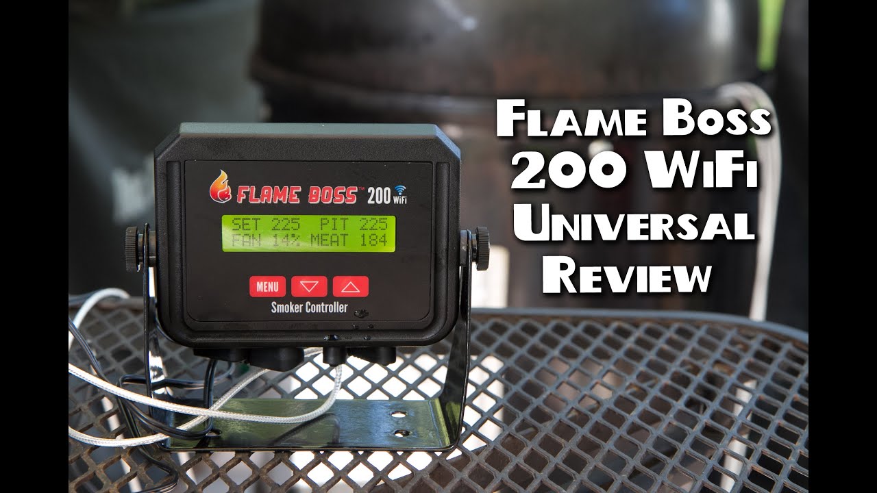 Обзор Flame Boss 200 WiFi Universal