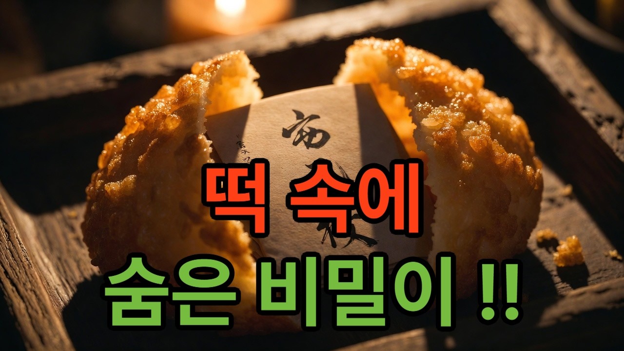 인색한 부자의 떡 한 개