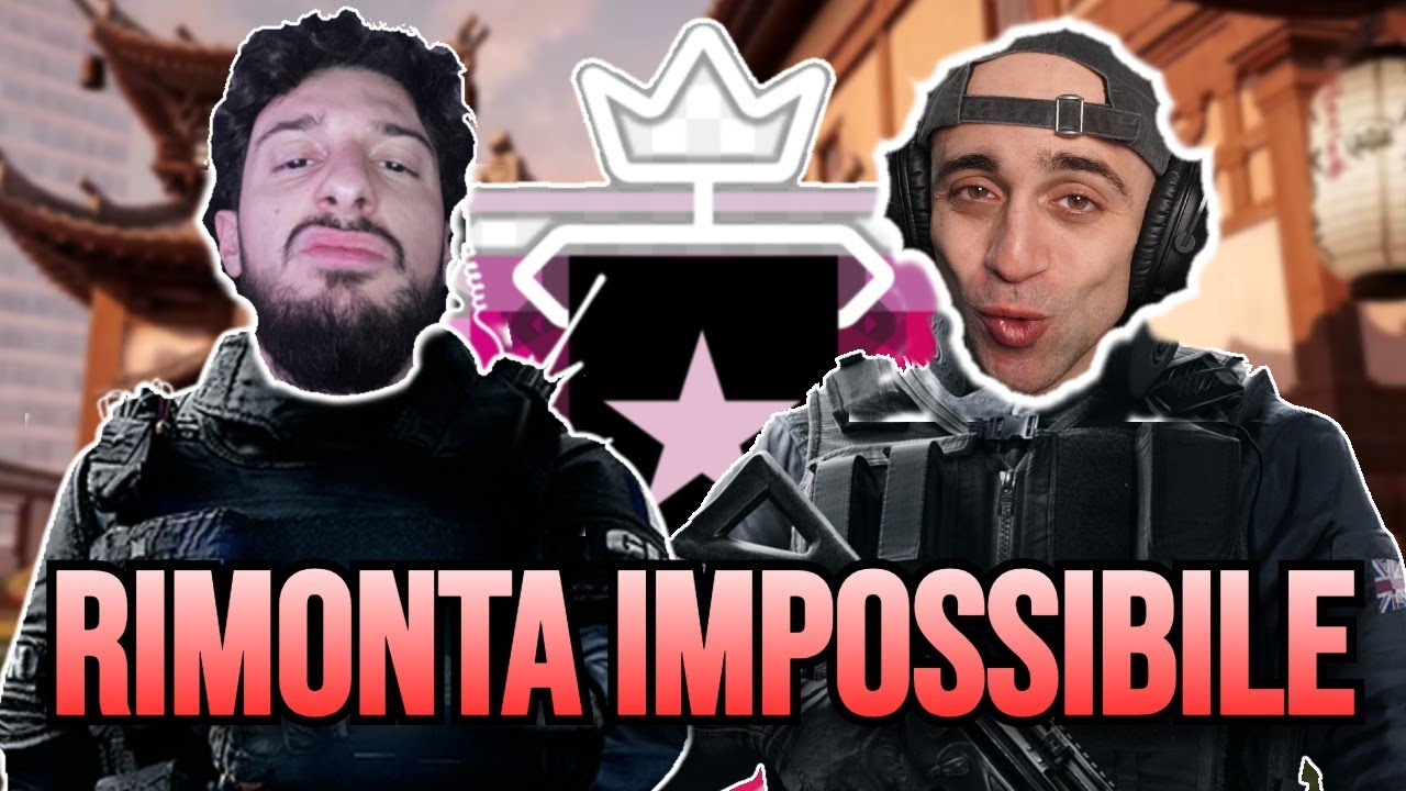 T3b & RADE FANNO LA RIMONTA CHE ENTRERA' NELLA STORIA (IMPOSSIBILE!!!) - RAINBOW SIX SIEGE