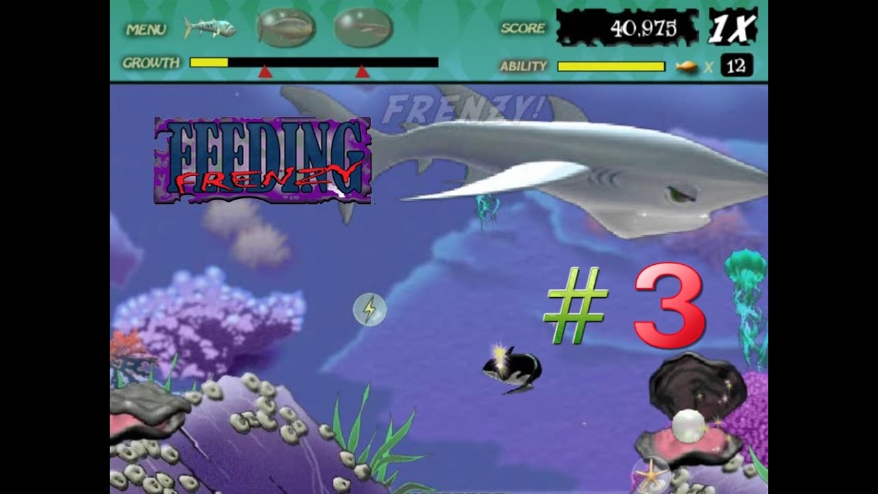 Feeding Frenzy #3 (Stage 33-40) - อยู่นิ่งๆก็โดนแดก แหวกว่ายน้ำหนีก็ยังโดนแดก
