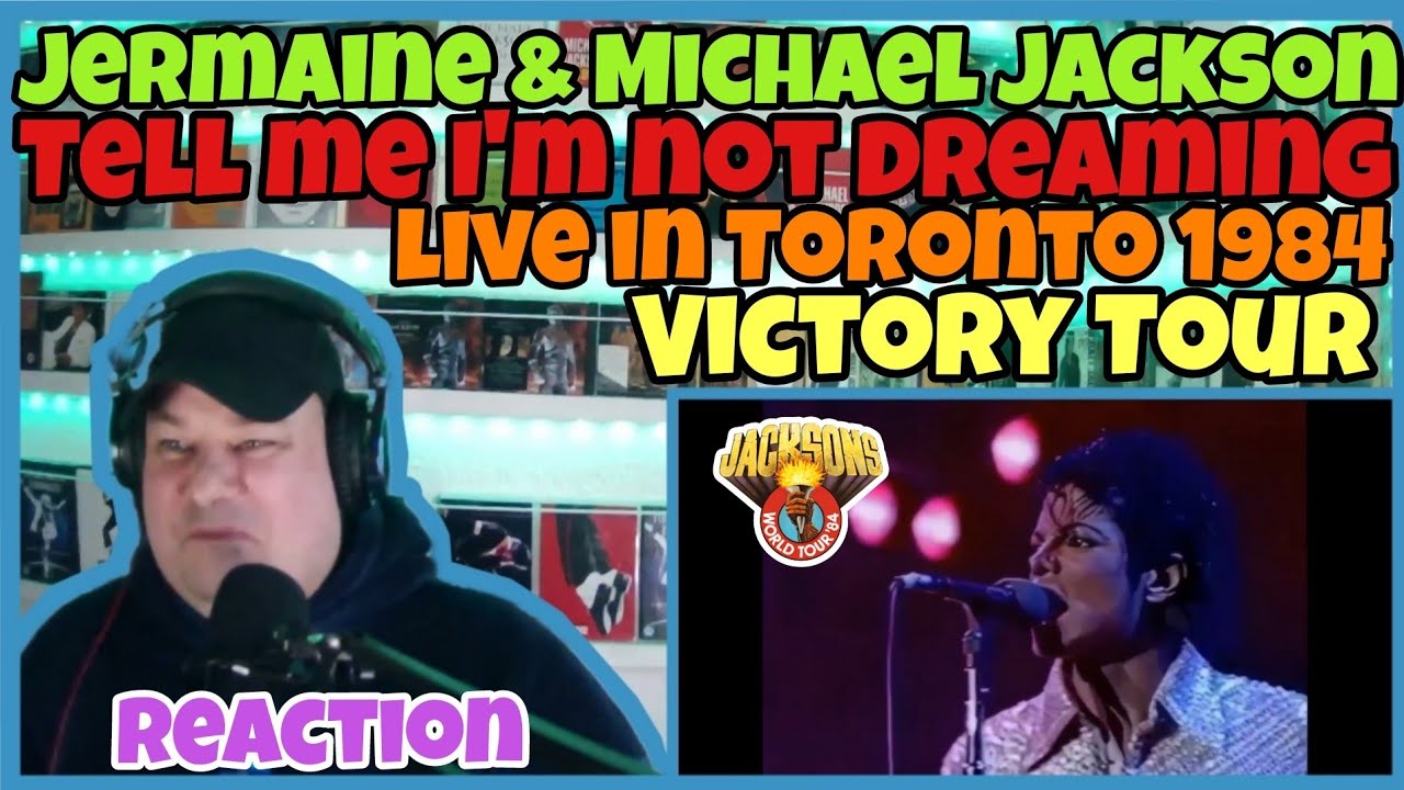 ⭐Jermaine & Michael Jackson⭐ Reaction 🎵Tell Me I`m Not Dreaming 🔥1984 Victory Tour🔥