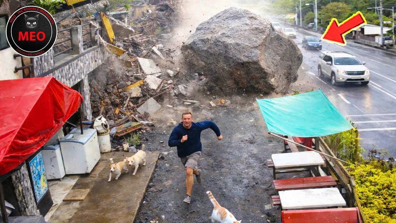 Incredible Moments Caught on Camera | Moments Filmed Seconds Before Disasters
