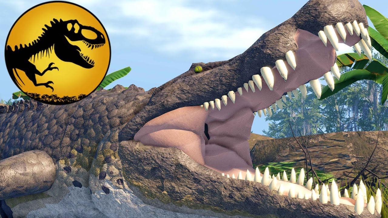 LUTEI CONTRA UM T-REX - NOVO DEINOSUCHUS  | FALLEN ASHES | ROBLOX