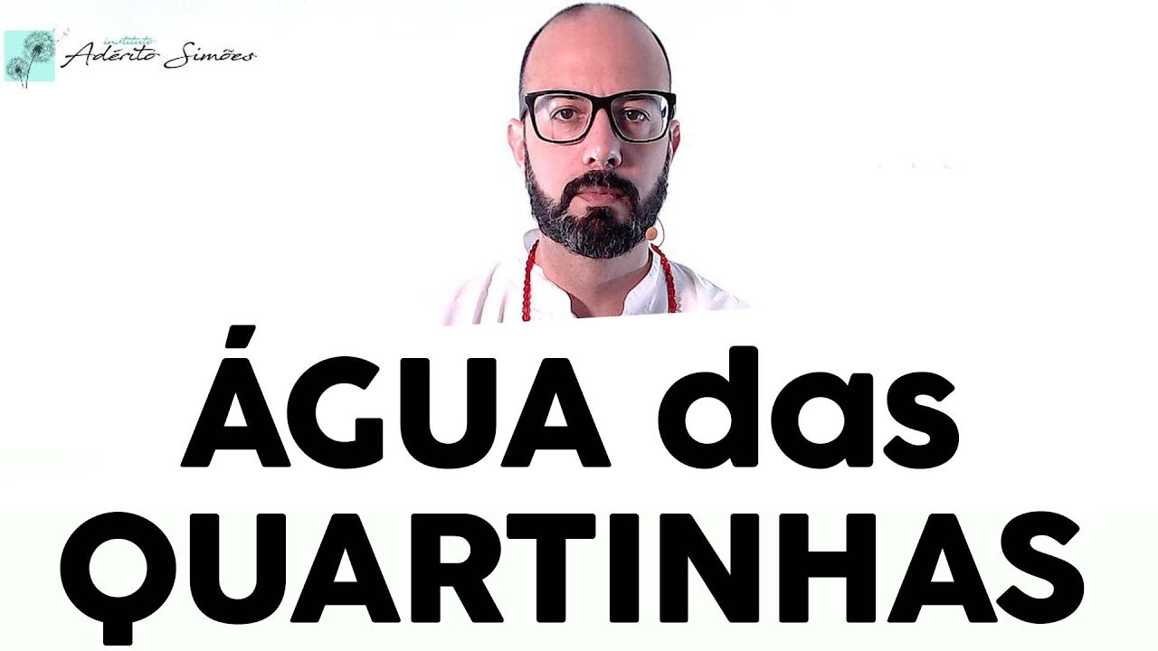 ÁGUA DAS QUARTINHAS