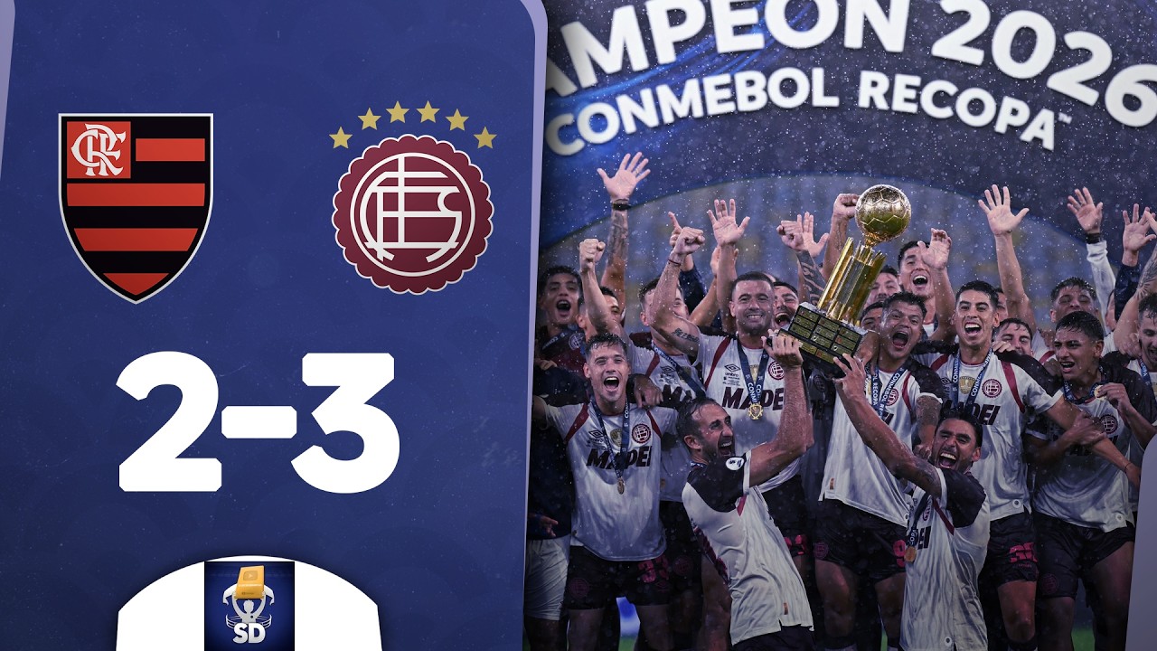 ✅ FLAMENGO vs LANUS EN VIVO 🏆 FINAL VUELTA RECOPA SUDAMERICANA | LA SECTA DEPORTIVA