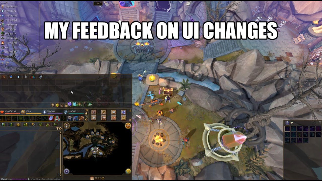 My feedback on Ui Changes | Runescape 3