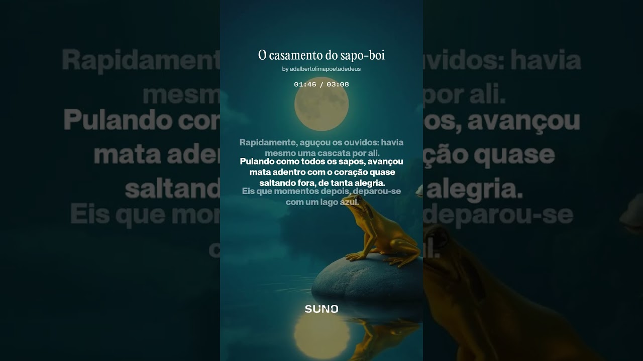 O casamento do sapo boi
