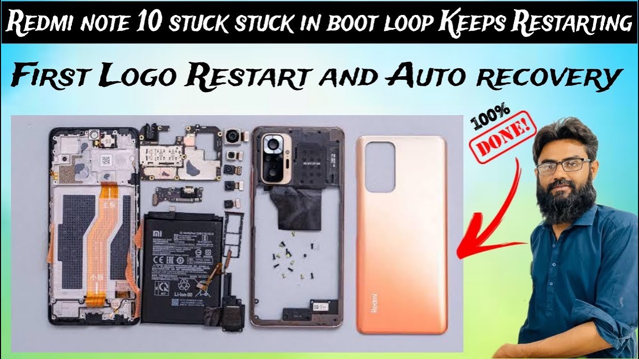 How to Fix Redmi Note 10 Stuck on Logo & Auto Recovery Mode (No Data Loss)