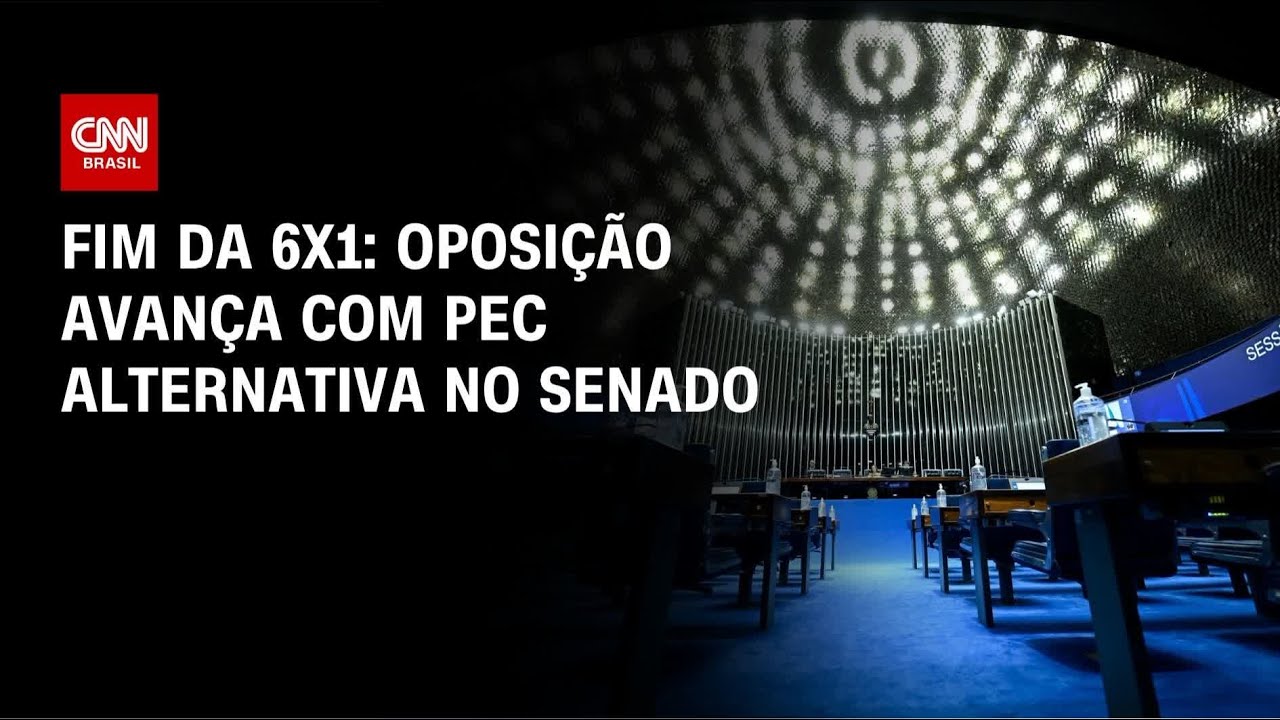 Fim da 6x1: PEC alternativa com pagamento por hora avan&ccedil;a no Senado | BASTIDORES CNN